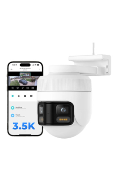 Imilab EC6-Panorama 3.5K Panoramic Smart Outdoor Wi-Fi Spotlight Camera - White