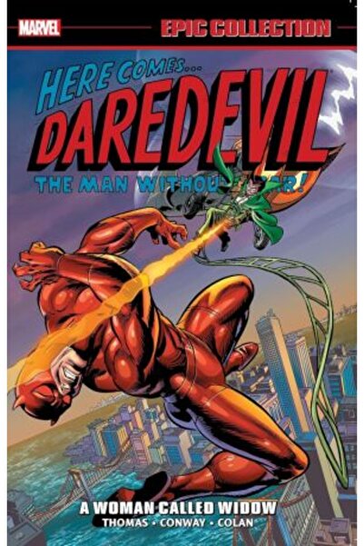 Marvel Colecția epică Daredevil: O femeie numită văduvă, carte broșată Roy Th...