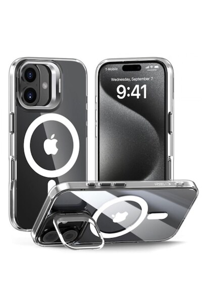 Modo Θήκη MagSafe για Apple iPhone 16 Tech Protect Magstand Διαφανής