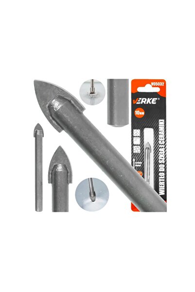 VERKE Glass and ceramic drill bit 10 mm,