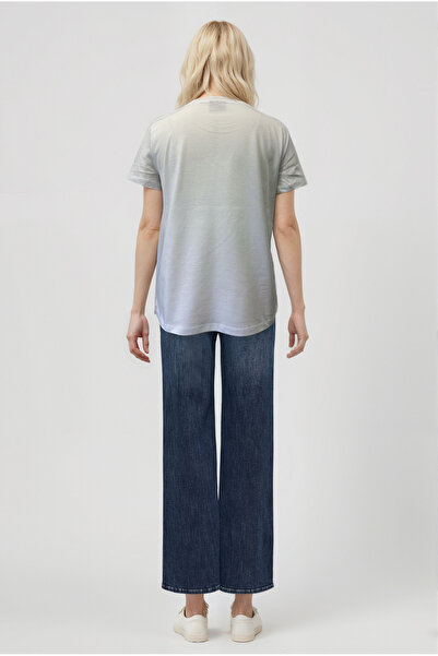 WESTMARK LONDON White Crew Neck Short Sleeve Women's T-Shirt Tess