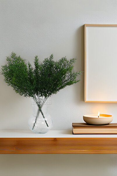 Yapay Çiçek Deposu Τεχνητό Γνήσιο Σύστατο Κλαδιών Πεύκου 40 εκ. Πράσινο