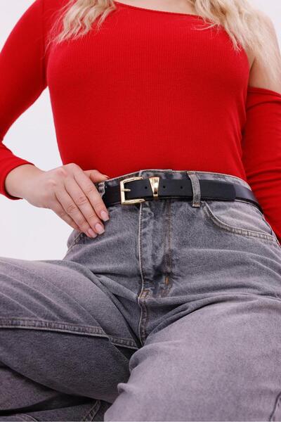 Desre Moda Gold Buckle Trouser Belt Dress Belt Shirt Belt Coat Belt