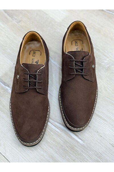 Red Walker men's leather casual shoes