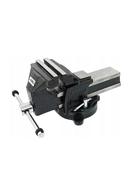 VERKE Menghina rotativa turnata, 125 mm, de banc, cu nicovala, Premium Line,