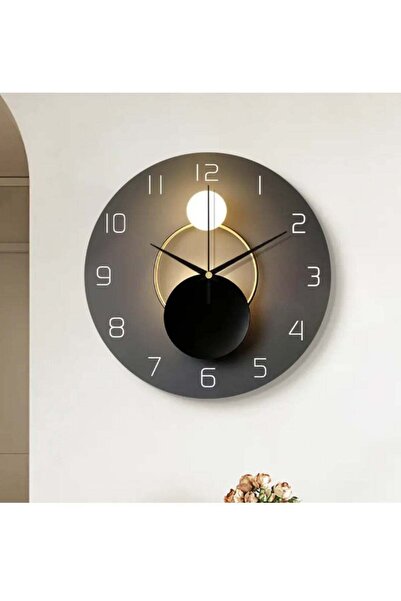 Generic ZTEK 12-inch Wall Clock,Silent Round Classroom Clock, 3D Curved Glass Large Wall Clock,Battery Oper