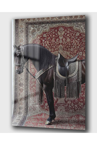 DEKA AKSESUAR MÜTHİŞ BASKI KALİTESİ AT CAM TABLO