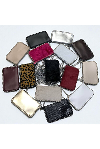 wikidayss Women's Studded Chain Strap Crossbody Bag