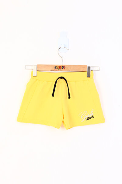 Toontoy Girl's Shorts - Embroidery Detailed