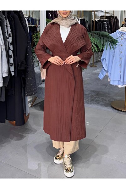 Ghisa FERMUAR DETAY TRENÇKOT