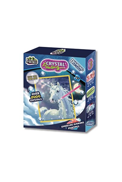 Strigo SET CREATIV STRIGO"CREAȚI-VĂ PICTURA CU CRISTALE ‘" UNICORN