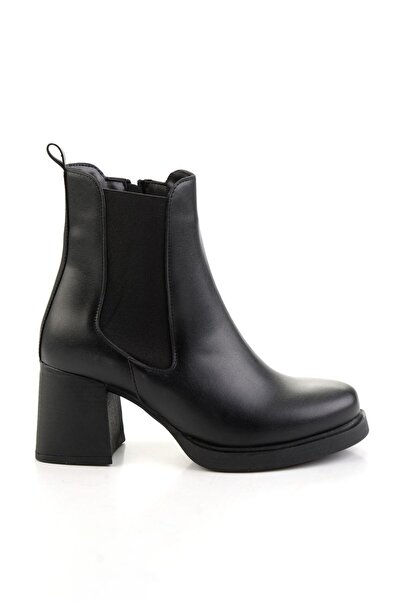 Bambi Siyah Kadın Bot & Bootie K02538036509