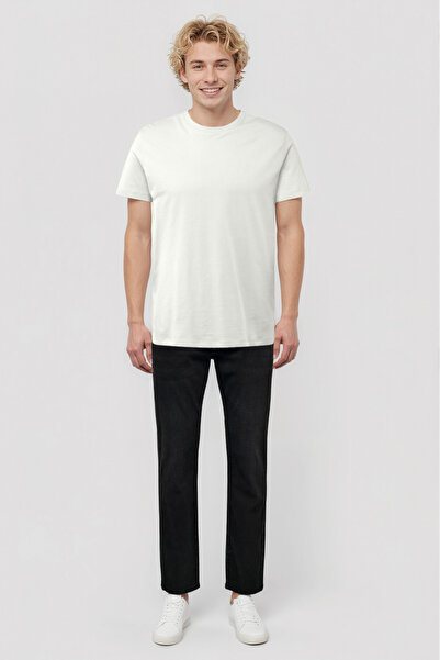 WESTMARK LONDON White Crew Neck Short Sleeve Men's T-Shirt William