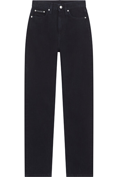 Calvin Klein Women Denim Dark Cotton High Rise Straight Jeans