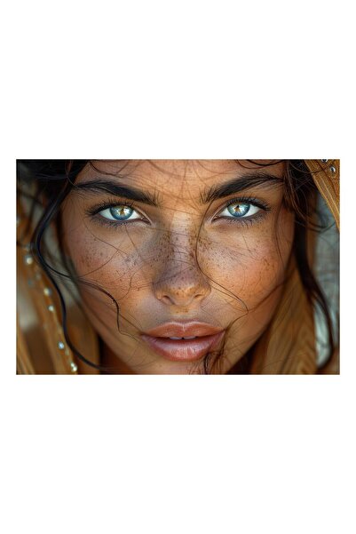 Imageland Tablou Print Acril 80X120 Ochi Verzi Orientali