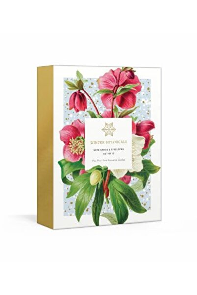 Clarkson Potter Winter Botanicals: 12 Note Cards and Envelopes (New York Botanical Garden) Box