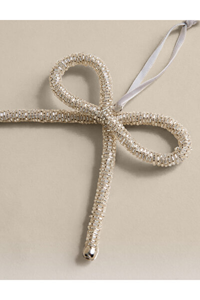 Marks & Spencer Boncuklu Kurdele Yılbaşı Ağaç Süsü