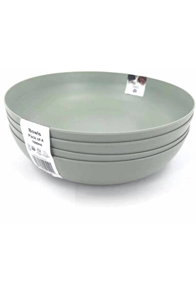 Orchid By Styli 4-Pieces Set of Deep Bowl 1000Ml - Green