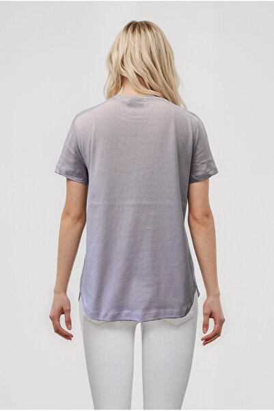 WESTMARK LONDON Purple Crew Neck Short Sleeve Women's T-Shirt Tess