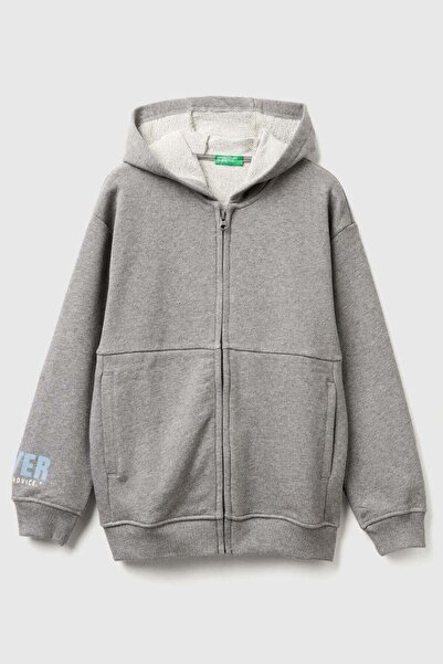 United Colors of Benetton Erkek Çocuk Sweatshirt 505G 6/14 Yaş