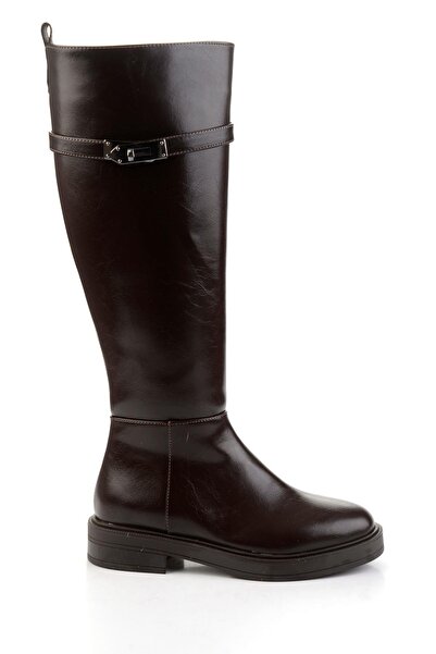 Bambi Kahve Kadın Çizme K03429220242