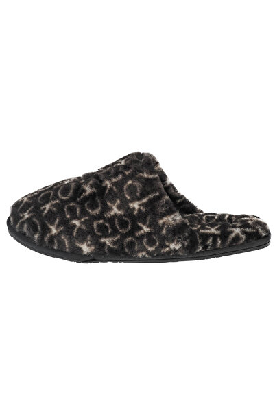 Calvin Klein Papuci de damă Slipper Mule Fur Mono