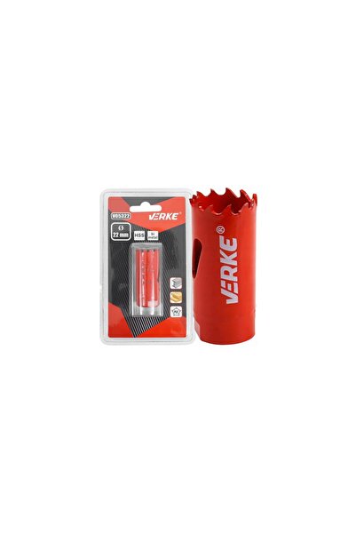 VERKE Carota bimetal pentru lemn, fier, 22mm