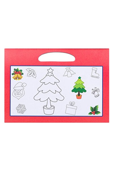 OEM Christmas Coloring Book A4 with Gnome Handle - 24F