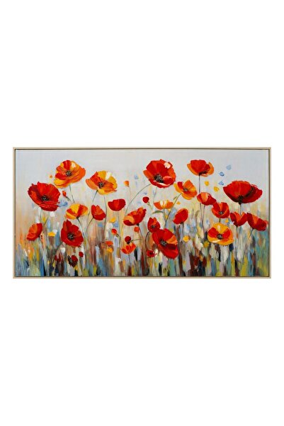 Imageland Pictură acrilică 60x120 Câmp de maci