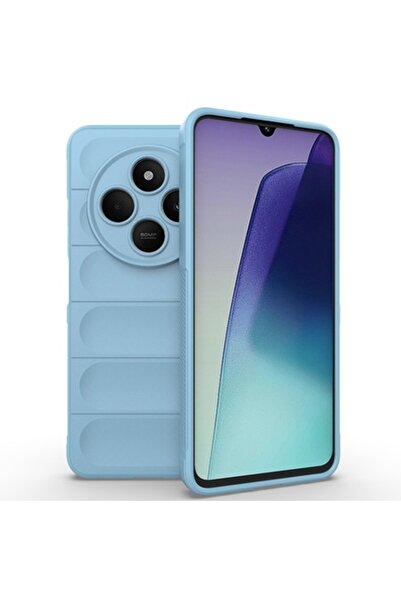 Techsuit Case for Xiaomi Redmi 14C / Poco C75 / M55, Polyurethane, Blue