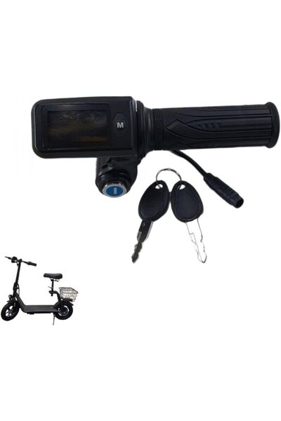 Generic دواسة دواسة سكوتر كهربائية احترافية 48 فولت 500 واط - أسود، هيكل من ا...