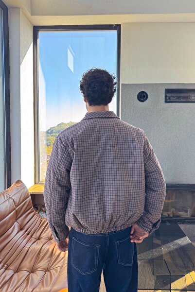 Flaw Wear Plaid Shirt Coat