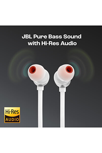 Generic سماعات أذن سلكية TUNE 310C USB-C عالية الدقة، لون أسود