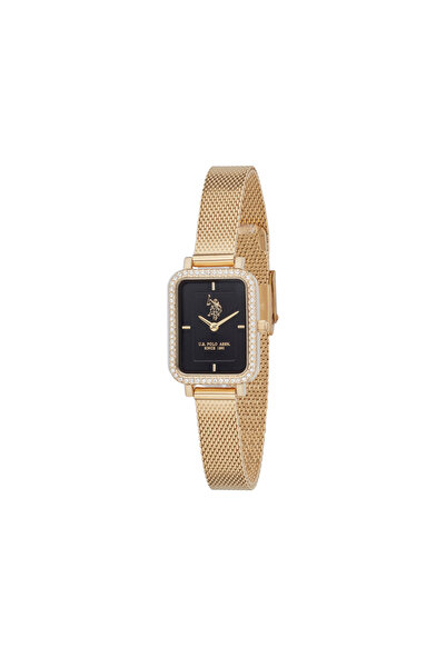 U.S. Polo Assn. Analog Watch For Women with metal strap
