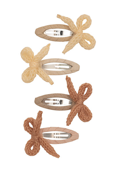 MIMI LULA Mimi & Lua Granny Knitted Bow 4-Piece Buckle