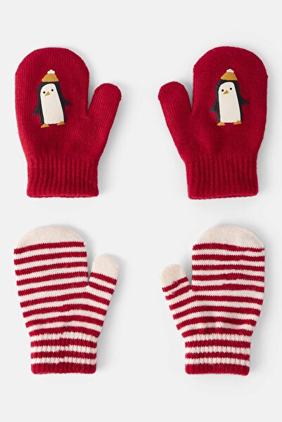 Carter's Boy's patterned 2-piece glove set