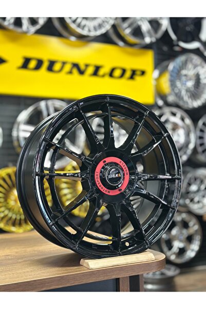 SHLK 17” Black OZ İthal Jant Takımı - Peugeot – Citroën – Ford Uyumlu - 7.0J - 4x108 - ET25 - 4 Adet