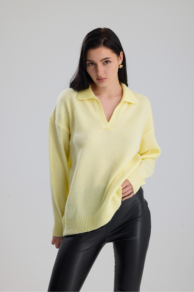 Figo Polo Neck Women's Sweater