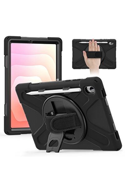 kılıffuarı حافظة تابلت سامسونج جالاكسي تاب إس 11 طراز إس إم-إكس730 مع حامل خلفي قابل للتعديل وغطاء دوار 360 درجة