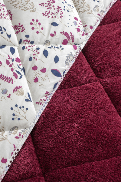 Formeya Morena Oversized Luxury Wellsoft Quilt Double-Sided - Quilt Set with 2 Pillowcases 215X235 cm