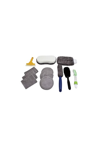 SATRA Set 12 piese pentru curatare auto, detailing,