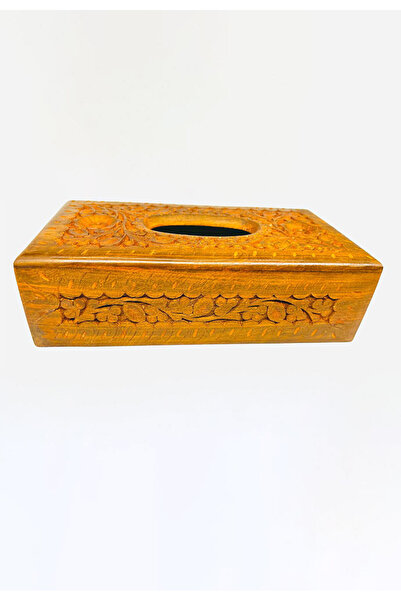 M.A Traders Handmade Wooden Tissue Box – Elegant Original Wood Tissue Holder for Home & Office Décor