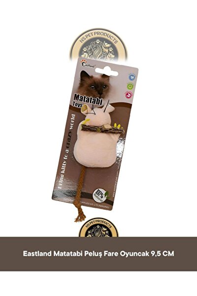 Eastland Matatabili Peluş Fare Kedi Oyuncağı 9,5 cm