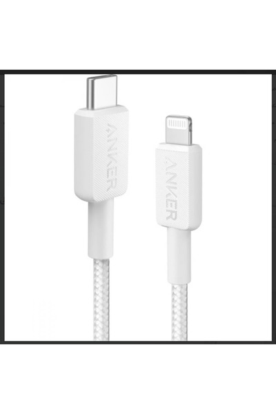 Anker Anker iPhone Type-C Lightning Cable, Extra Strong, 0.9M, White