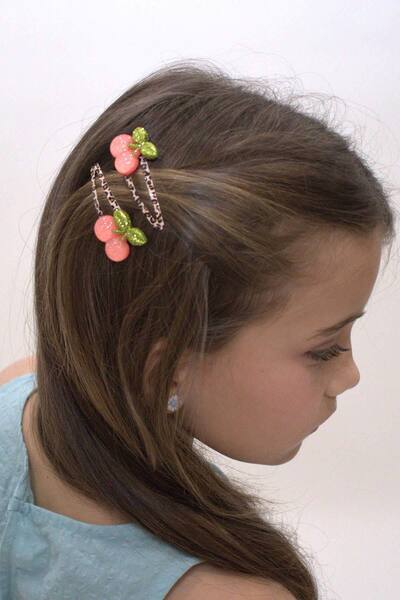 Yuko B Cherry 2-Piece Snap Buckle