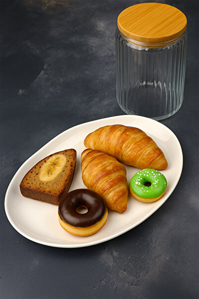 Home Shine Porcelain Oval Boat Plate 28 cm