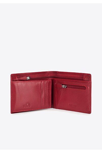Wittchen Women's Leather Wallet, Open, Red, Leather