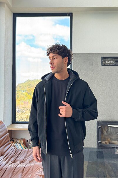 Flaw Wear Hooded Bomber Jacket