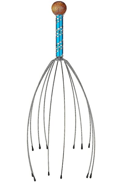 Other Hand Held Scalp Massager Manual Head Massage Octopus - Random Color