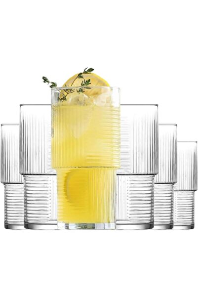 LAV Helen Longdrink Glasses Set of 6, 400 ml